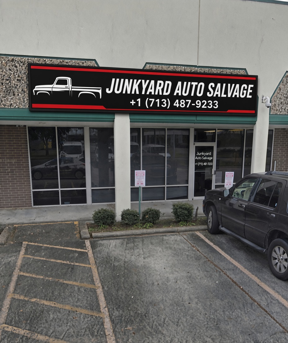 Junkyard Auto Salvage storefront